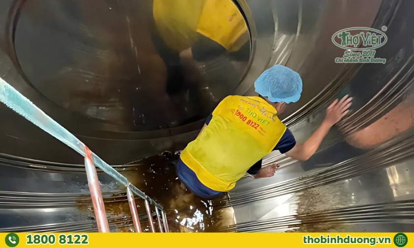 Bảng giá vệ sinh bồn nước inox Thợ Bình Dương