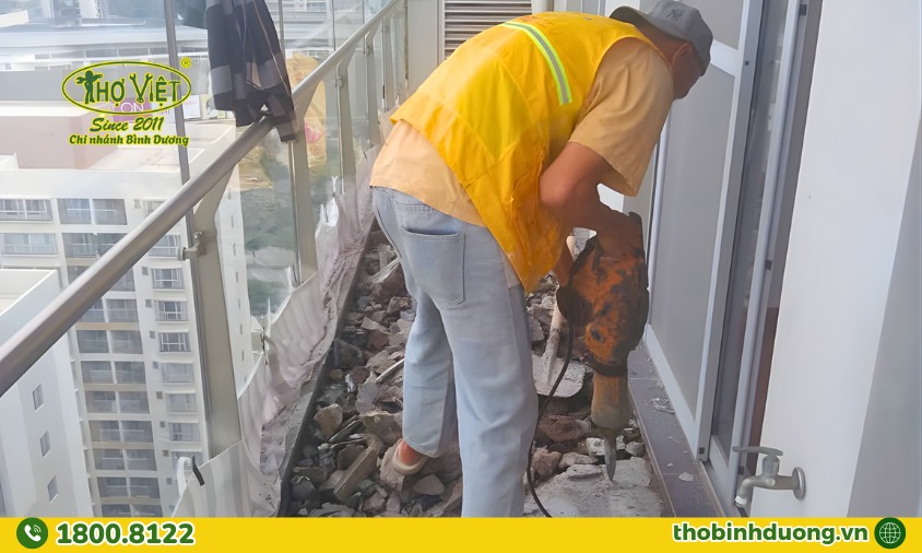 Cải tạo phòng khách, nhà bếp, phòng ngủ Bình Dương