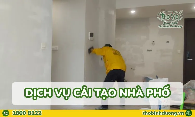 Dịch vụ cải tạo nhà phố chuyên nghiệp, giá tốt