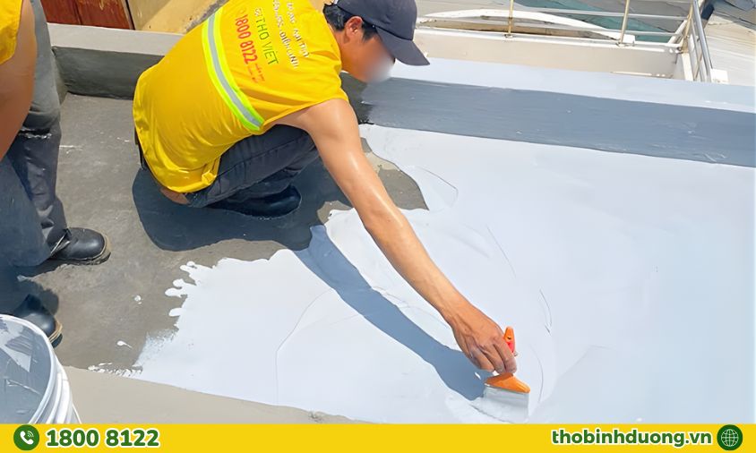 Chống thấm ngược tại Dĩ An