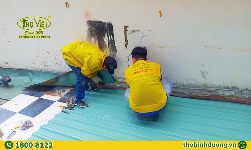 Ưu điểm dịch vụ chống thấm Thợ Bình Dương