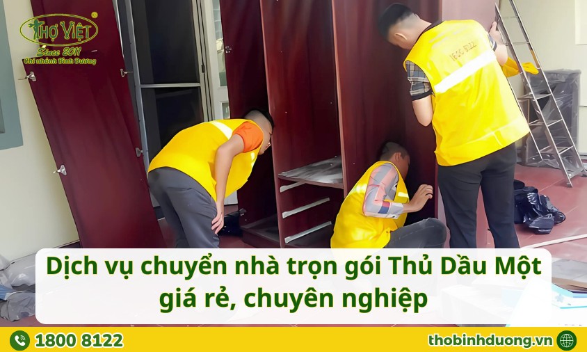 Báo giá dịch vụ chuyển nhà trọn gói Thủ Dầu Một mới nhất