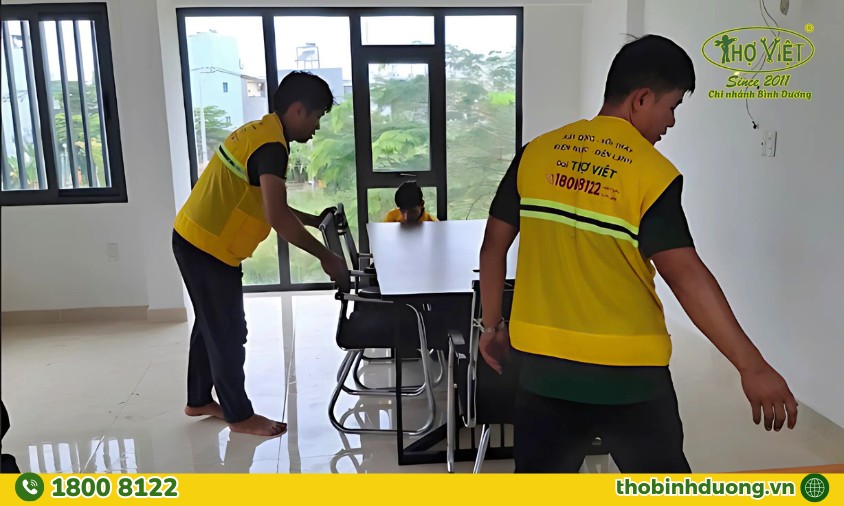 Dịch vụ chuyển nhà Thợ Bình Dương trọn gói, chuyên nghiệp