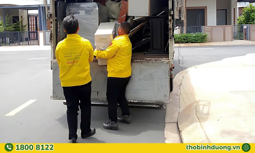 Quy trình thực hiện chuyển nhà trọn gói Thủ Dầu Một