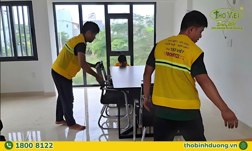 Các khu vực thực hiện chuyển nhà trọn gói tại Thuận An