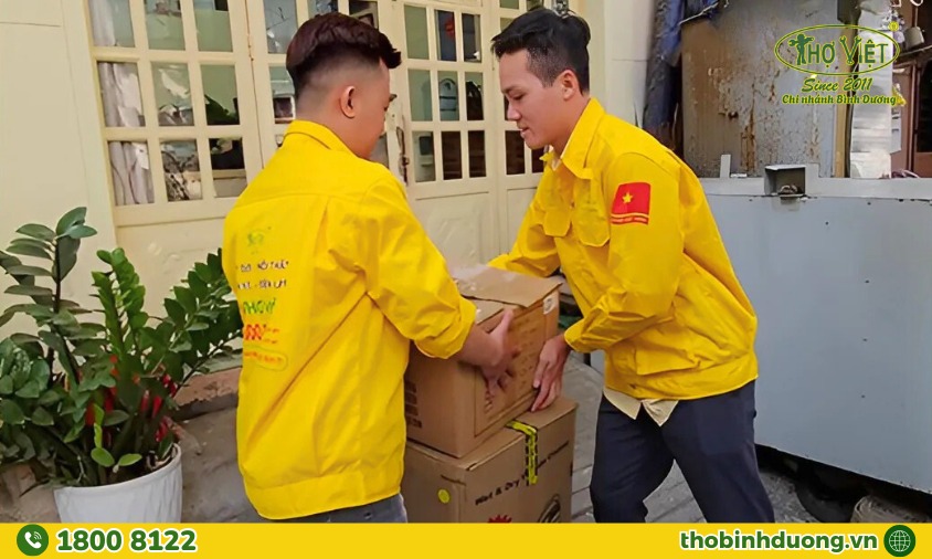 Dịch vụ chuyển nhà trọn gói Thợ Bình Dương tại Thuận An