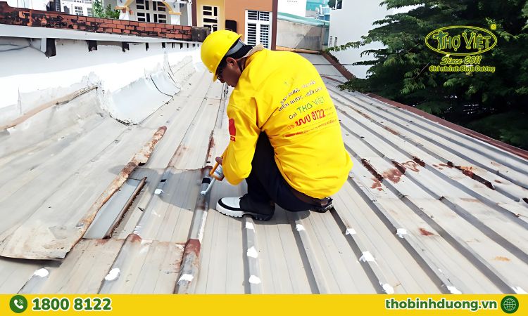 Địa điểm chống dột Bình Dương phục vụ