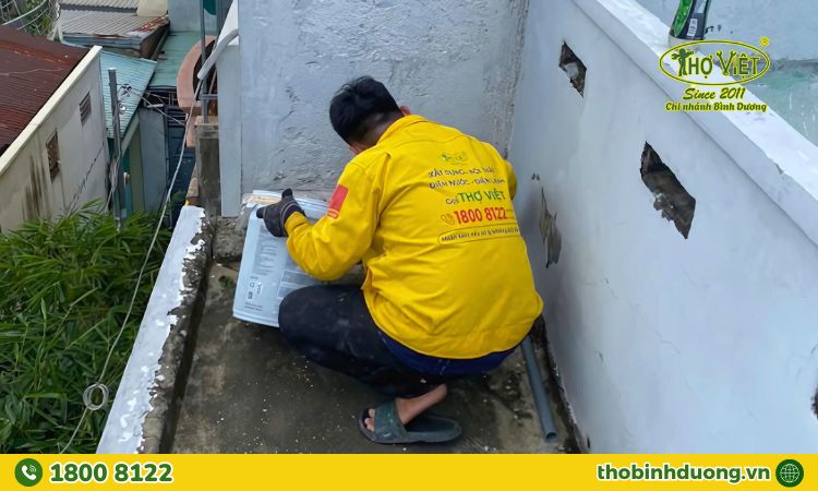 Dịch vụ chống thấm sàn mái bê tông sân thượng Dĩ An