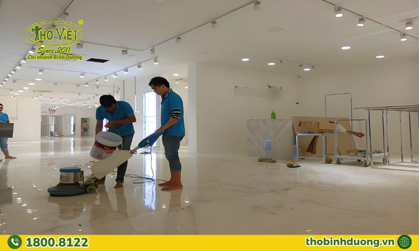 Từ tháo dỡ, hoàn thiện, vệ sinh và xử lý rác thải, Thợ Bình Dương đều thực hiện hiệu quả