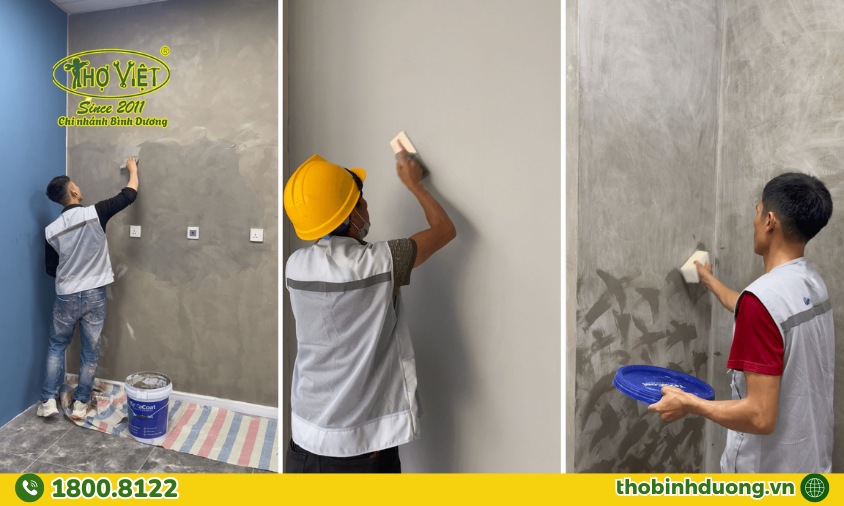 Bảng giá dịch vụ sơn giả bê tông Bình Dương mới nhất