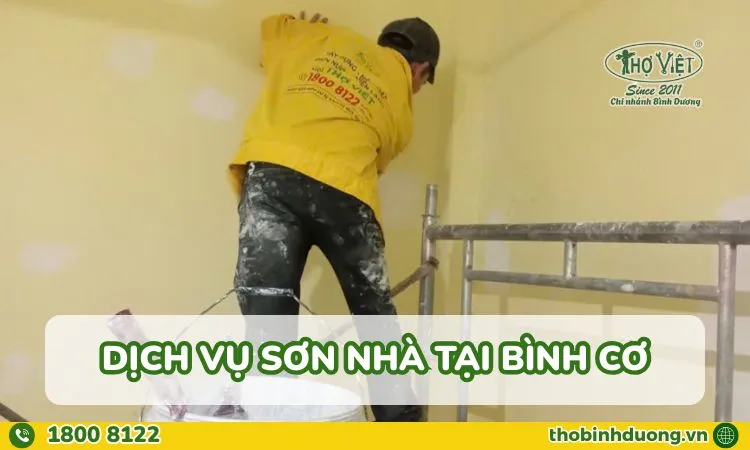 Thợ sơn nhà tại Bình Cơ uy tín, tận tâm và nhanh chóng