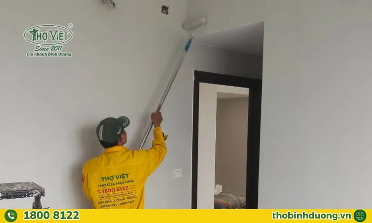 Tại nên chọn Thợ Bình Dương sơn nhà trọn gói