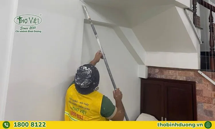Quy trình sơn nhà tại Bình Cơ