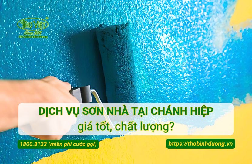 Báo giá dịch vụ sơn nhà tại Chánh Hiệp trọn gói