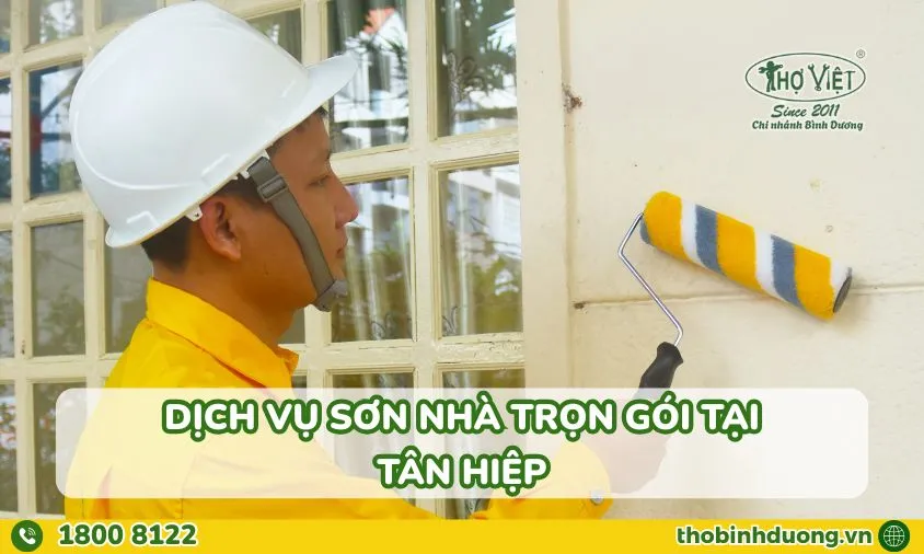 Thợ sơn nhà tại Tân Hiệp chuyên nghiệp, tận tâm