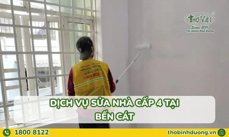 Dịch vụ sửa nhà cấp 4 tại Bến Cát giá tốt