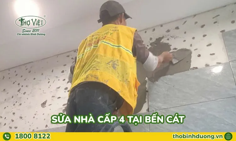 thợ sửa nhà cấp 4 tại Bến Cát uy tín