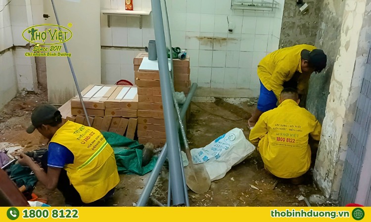 Dịch vụ sửa nhà Phú An tại Thợ Bình Dương