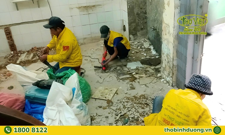 Dịch vụ sửa nhà trọn gói Thợ Bình Dương chuyên nghiệp