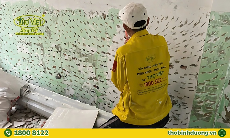 Thợ Bình Dương thực hiện báo giá minh bạch và chi tiết trước thi công