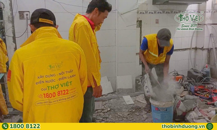 Dịch vụ sửa nhà phần hoàn thiện trọn gói