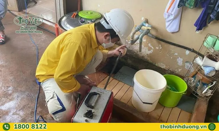 Dịch vụ thông cống nghẹt uy tín tại Chánh Hiệp