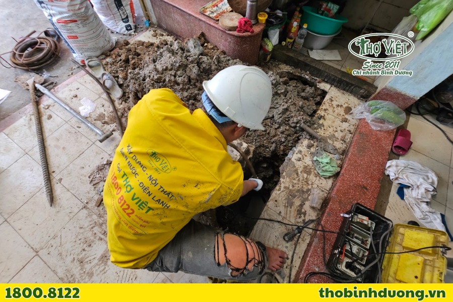 Quy trình 5 bước thực hiện thông nghẹt tại phường Đông Hòa