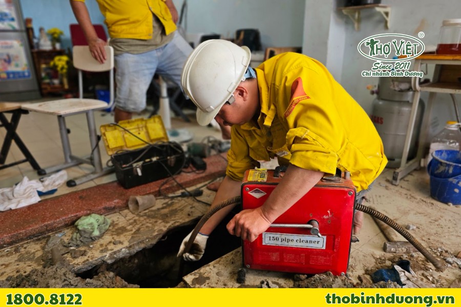 Bảng giá thông cống nghẹt Tân Đông Hiệp mới nhất