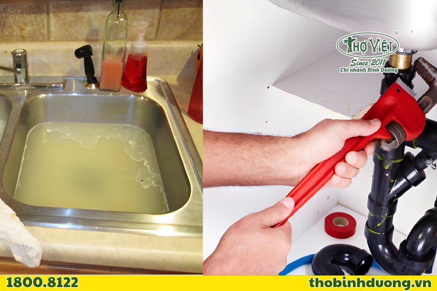 Quy trình thực hiện thông tắc bồn rửa chén Dĩ An chuyên nghiệp