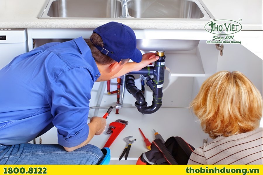 Tiêu chí chọn thợ thông tắc bồn rửa chén Dĩ An
