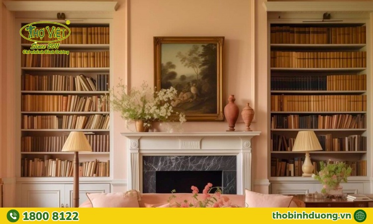 Màu sơn nhà đẹp Hồng Đào (Peach Fuzz)