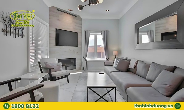 Xám khói và xám ấm là những tone màu sơn nhà đang được ưa chuộng