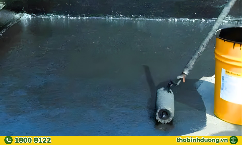 Sử dụng màng chống thấm hố thang máy Bình Dương