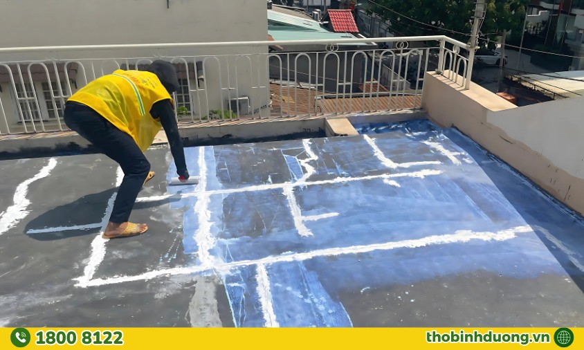 Các hạng mục chống thấm Thợ Bình Dương tại Tân Uyên