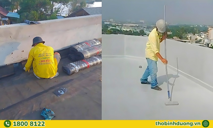 Dịch vụ chống thấm tường nhà tại Thủ Dầu Một