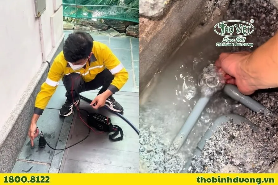 Dịch vụ dò tìm rò rỉ nước Tân Uyên