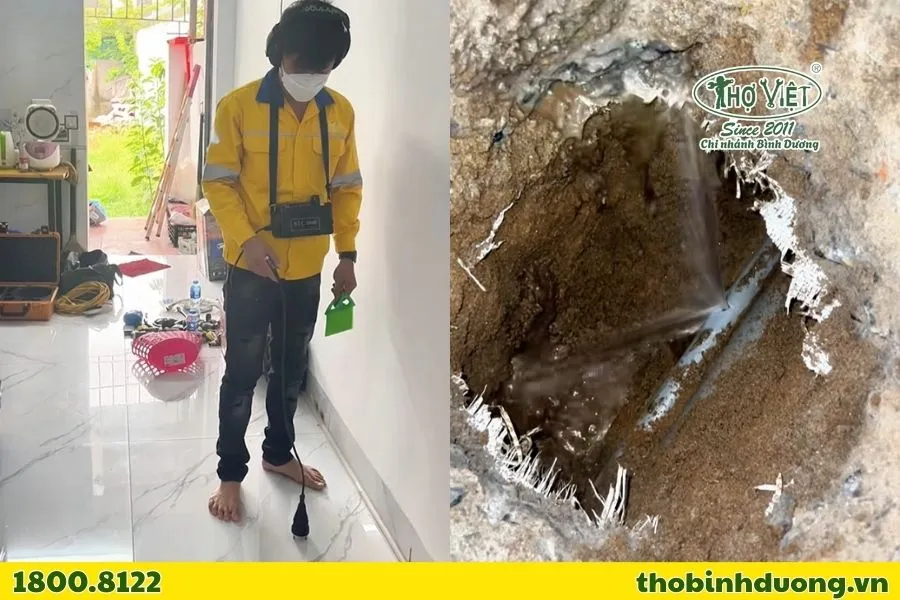 Ưu điểm của dịch vụ dò tìm rò rỉ nước Tân Uyên