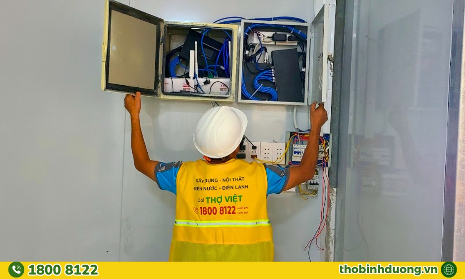 Dịch vụ thi công điện nhà xưởng Thợ Bình Dương