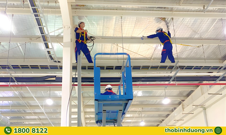 Tiêu chuẩn và xu hướng thi công điện nhà xưởng Bình Dương