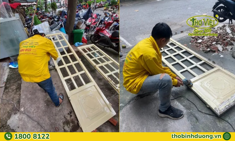 Thợ lắp đặt, sửa chữa cửa sắt Bình Dương