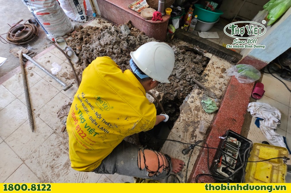 Quy trình thực hiện thông cống nghẹt Bình An