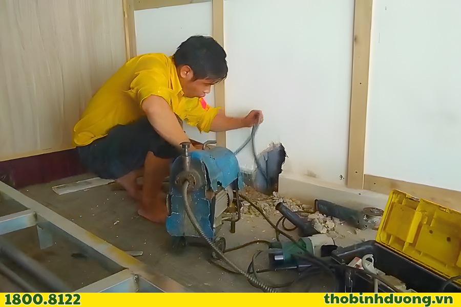 Thợ Bình Dương luôn báo giá chi tiết, minh bạch trước khi thông cống nghẹt
