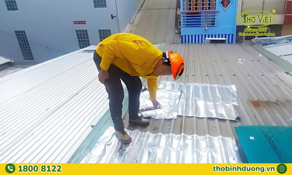 Tổng hợp hạng mục dịch vụ chống dột Thợ Bình Dương tại Tân Uyên