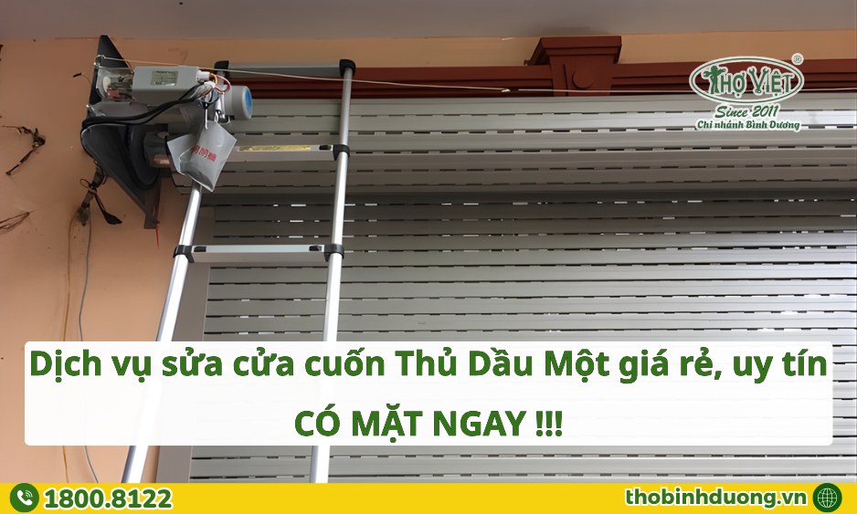 Báo giá dịch vụ sửa cửa cuốn Thủ Dầu Một