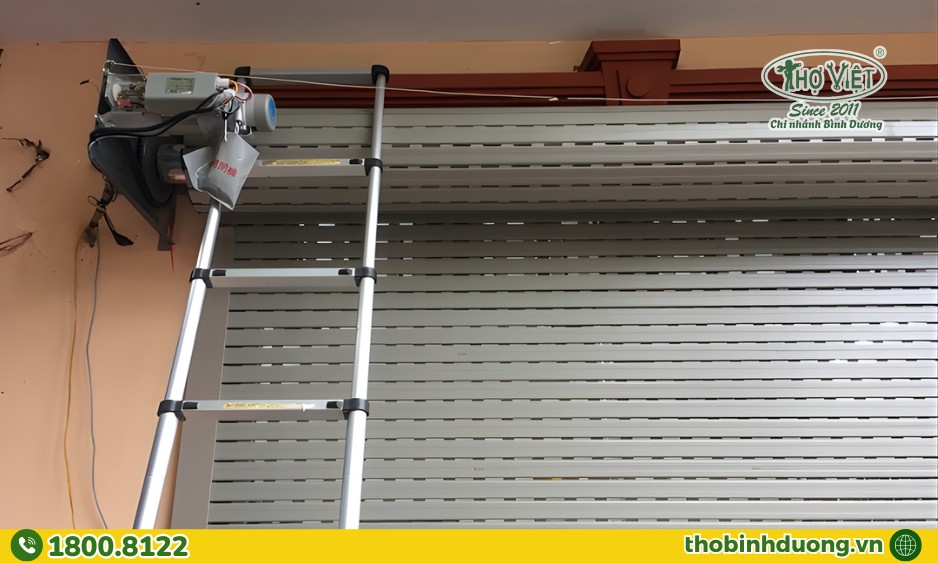 Quy trình sửa cửa cuốn Thuận An chuyên nghiệp