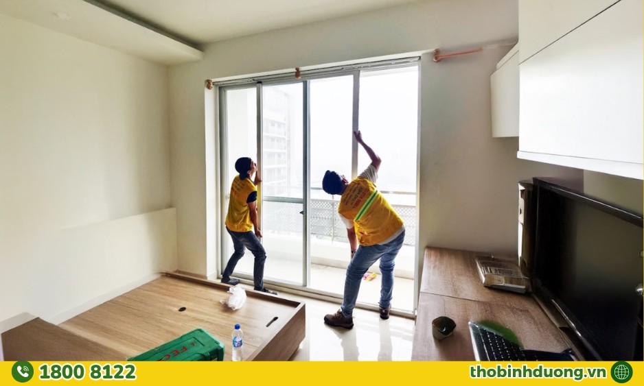 Dịch vụ sửa cửa kéo Thủ Dầu Một tại Thợ Bình Dương
