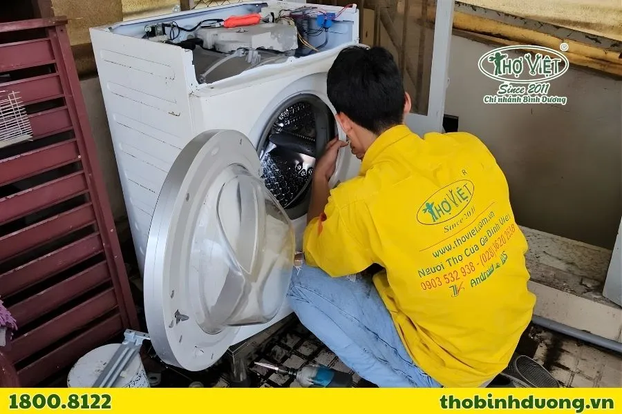 Giới thiệu dịch vụ sửa máy giặt tại Dĩ An giá tốt