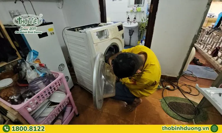 Quy trình sửa máy giặt tại Thuận An