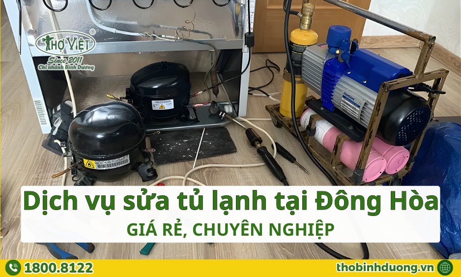 Báo giá dịch vụ sửa tủ lạnh Đông Hòa