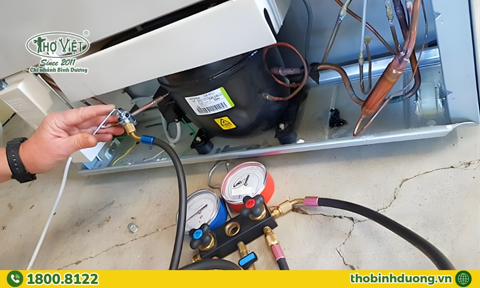 Quy trình sửa tủ lạnh chuyên nghiệp